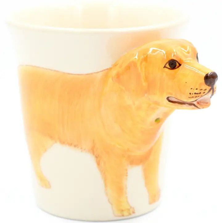 3D COFFEE MUG GOLDEN RETRIEVER
