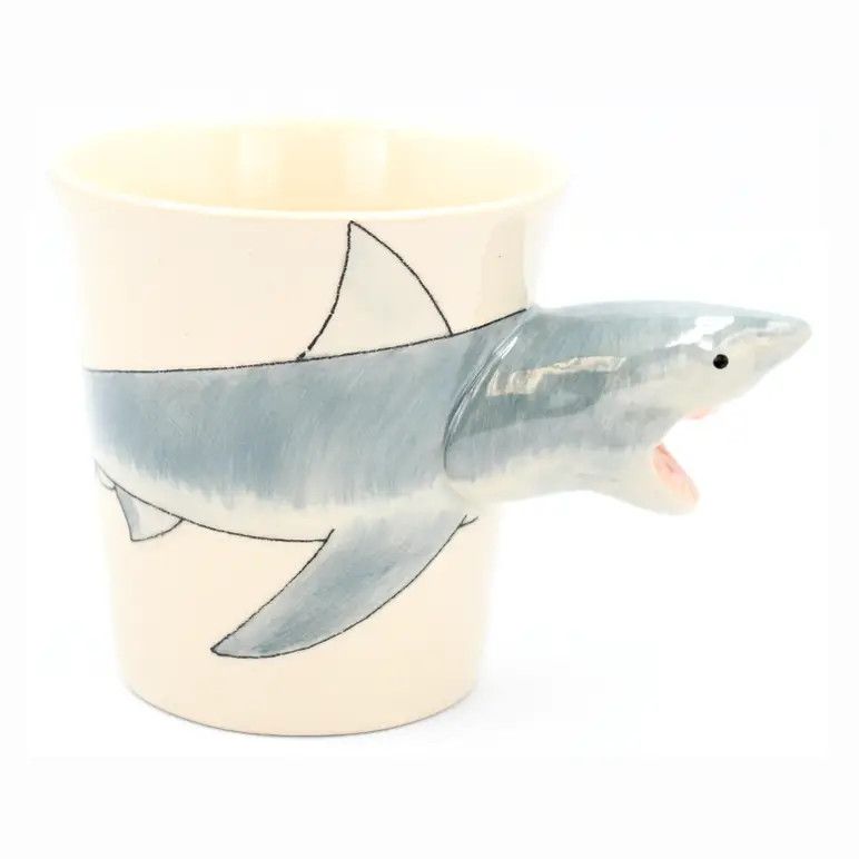 3D COFFEE MUG SHARK