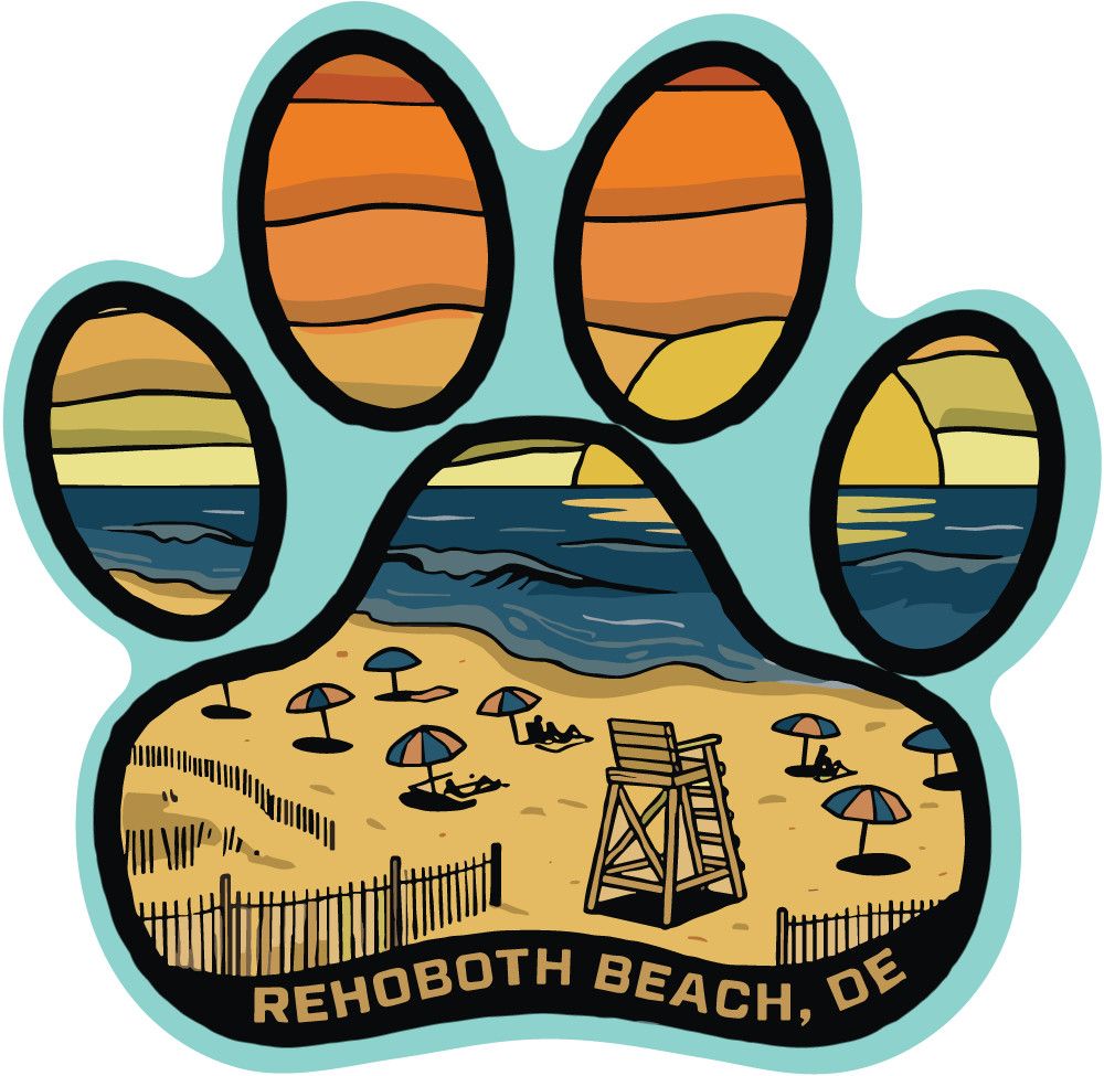 ACRYLIC MAGNET PAWSOME