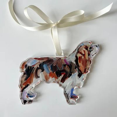 ACRYLIC ORNAMENT CAVALIER KING CHARLES SPANIEL