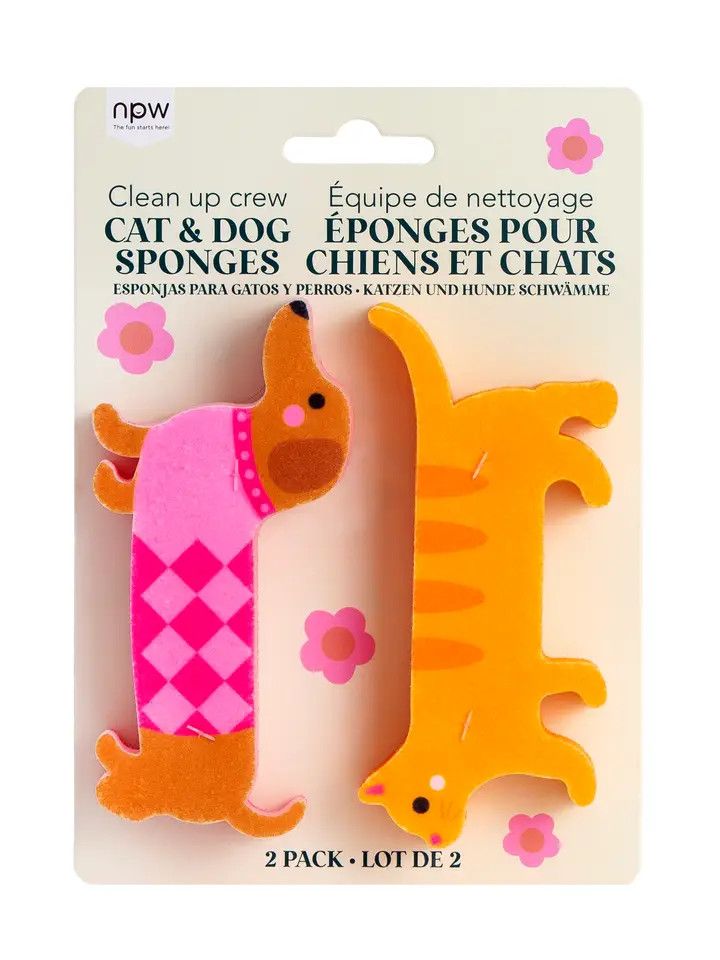 CLEAN UP CREW SPONGE SET