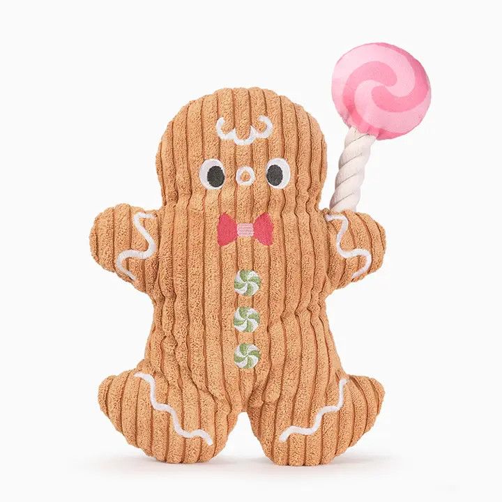 CHRISTMAS PLUSH GINGERBREAD MAN