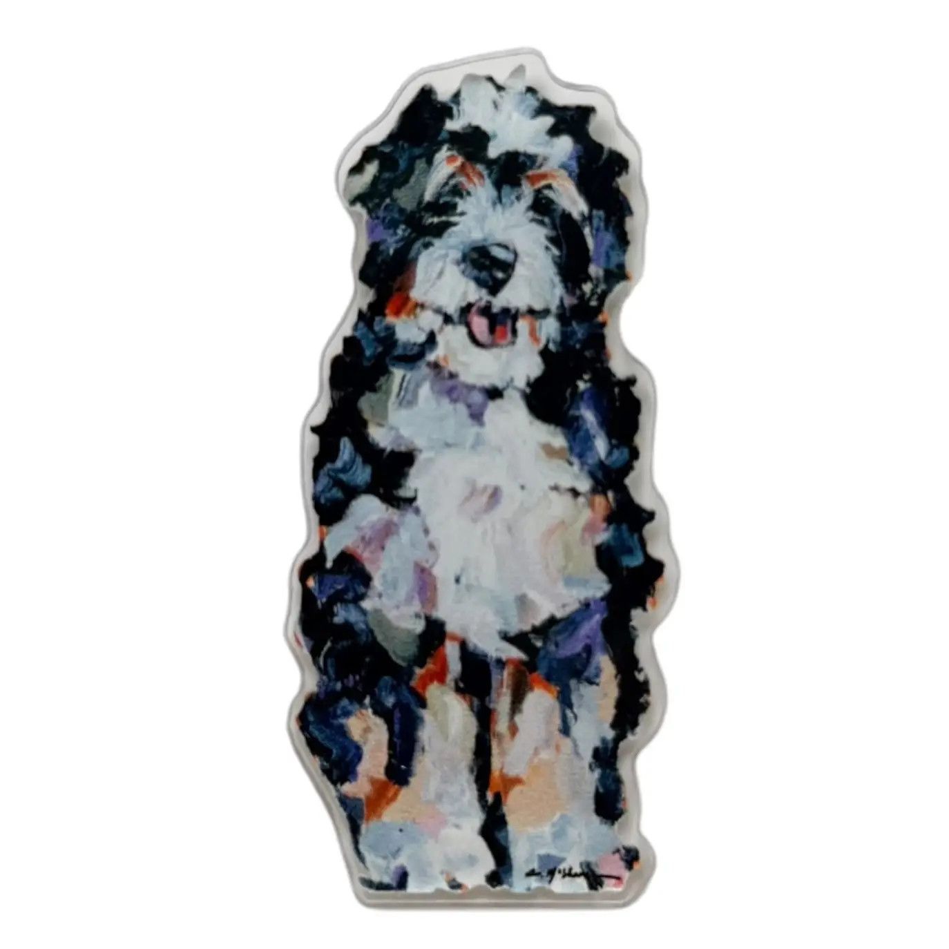 BREED ACRYLIC MAGNET BERNEDOODLE