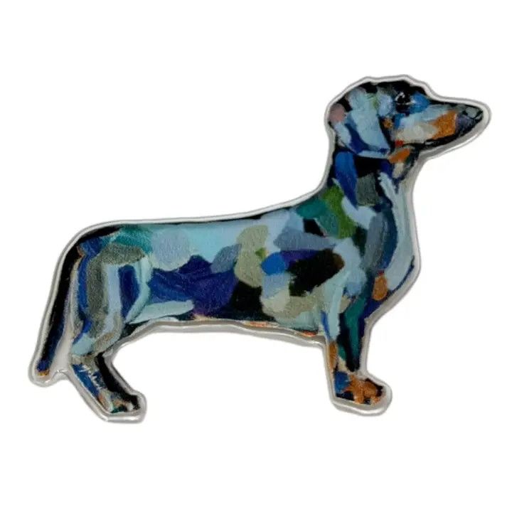 BREED ACRYLIC MAGNET DACHSHUND