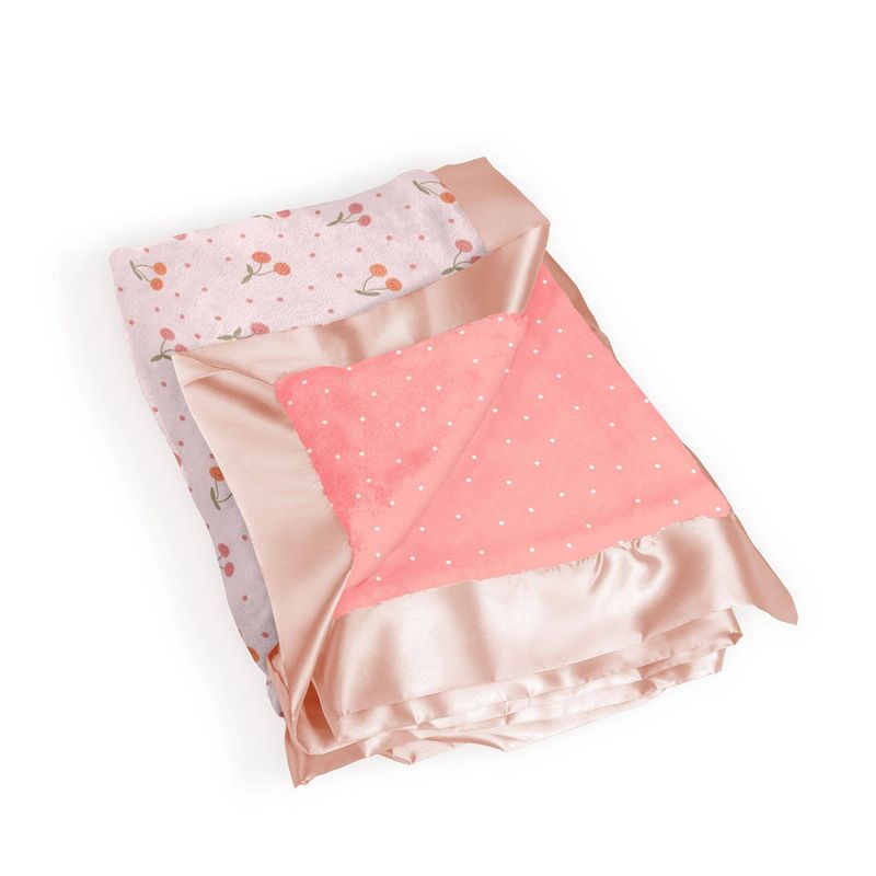 Reversible Baby Blanket Cherry Cute