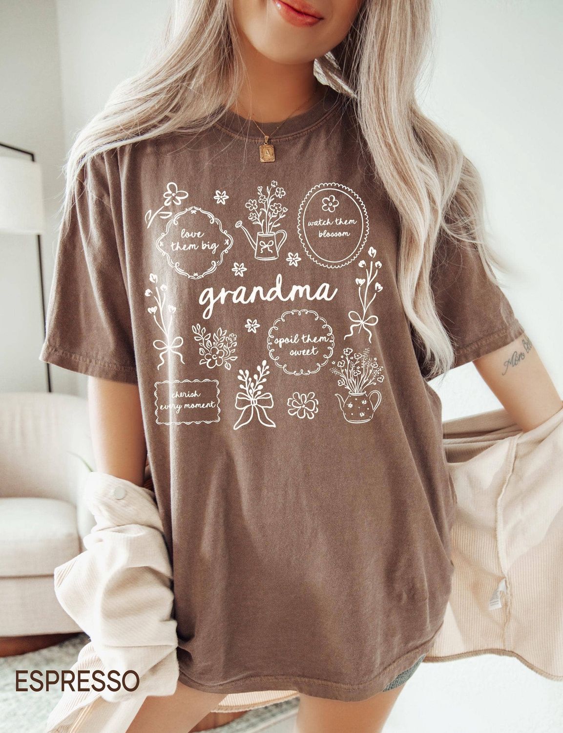 Floral Grandma Shirt