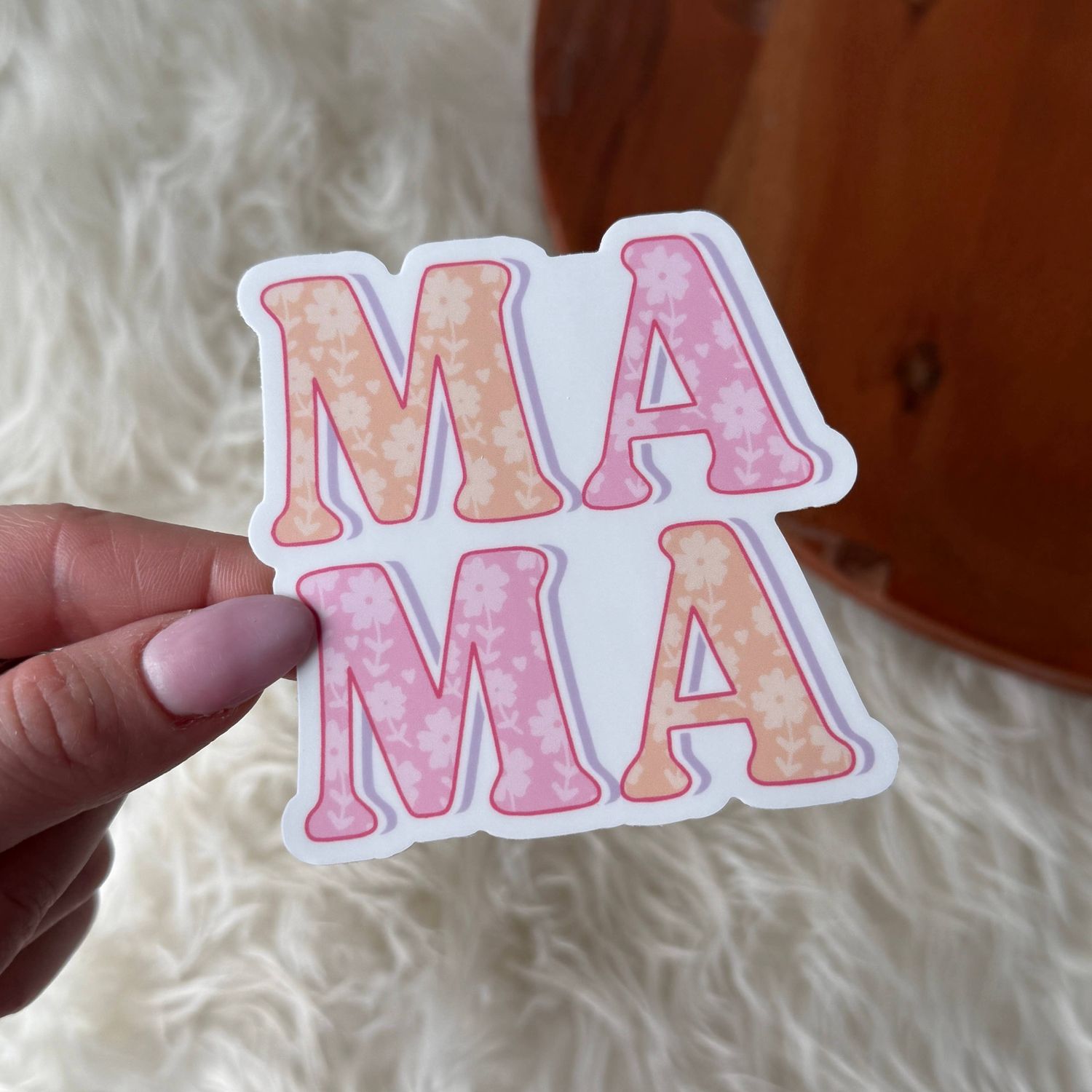 MAMA Bold Lettering Sticker