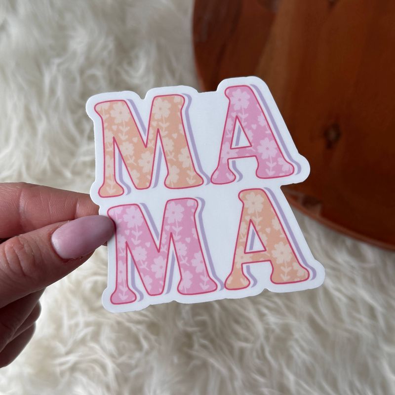 MAMA Bold Lettering Sticker