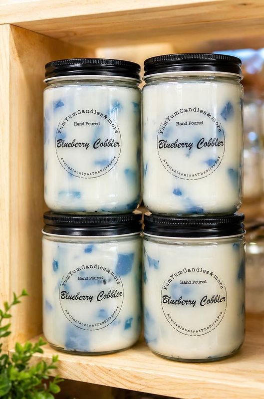 Yum Yum Candles- Blueberry Cobbler