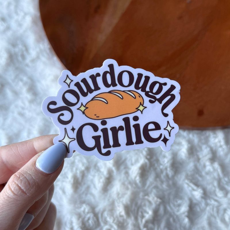 Sourdough Girlie Baking Sticker