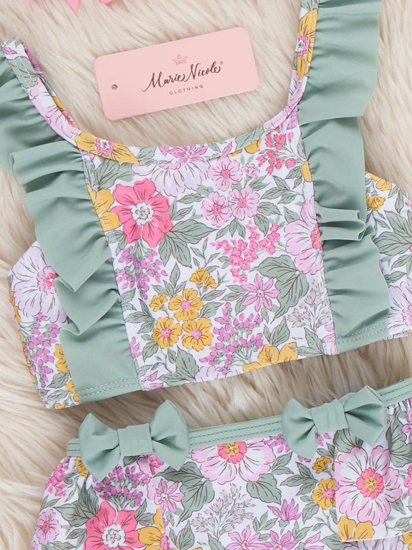 Blossom in the Sun Ruffle Swimsuit