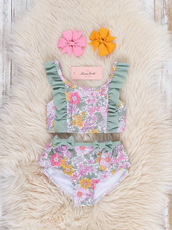 Blossom in the Sun Ruffle Swimsuit