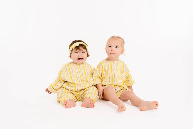 Sunny Meadow Stripe Slouchy Set