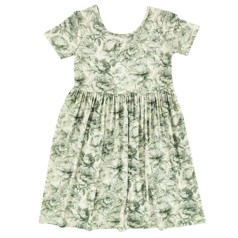 Greenhouse Garden Short Sleeve Bamboo Dress