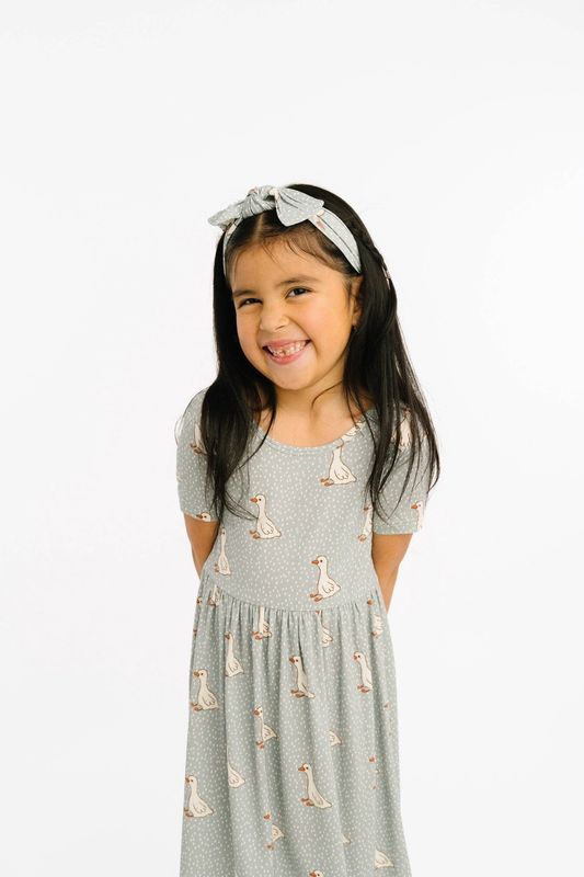 Classic Goose Short Sleeve Bamboo Dress