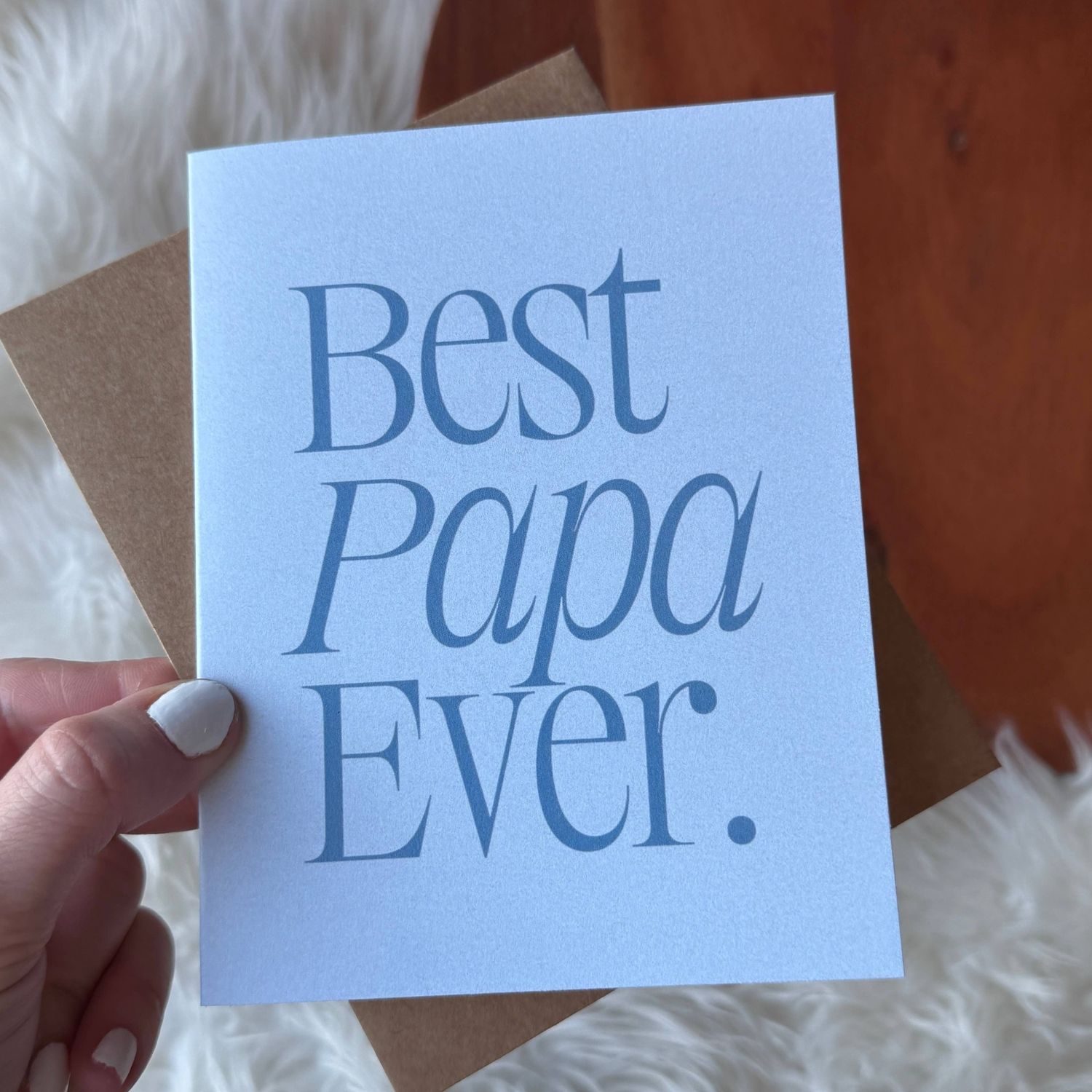 Best Papa Ever Father's Day Card