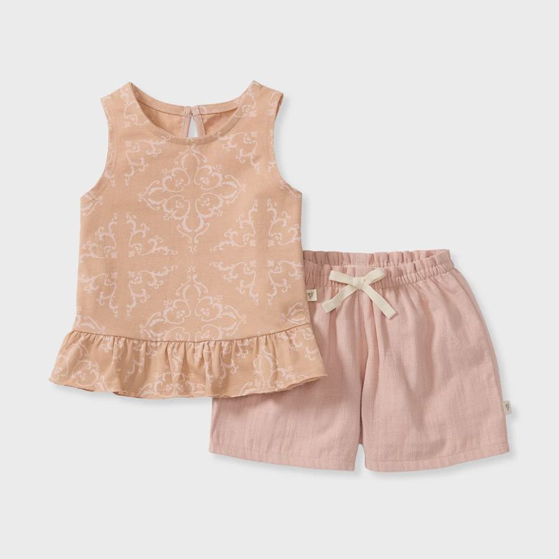 Croatian Tile Tank &amp; Shorts Set