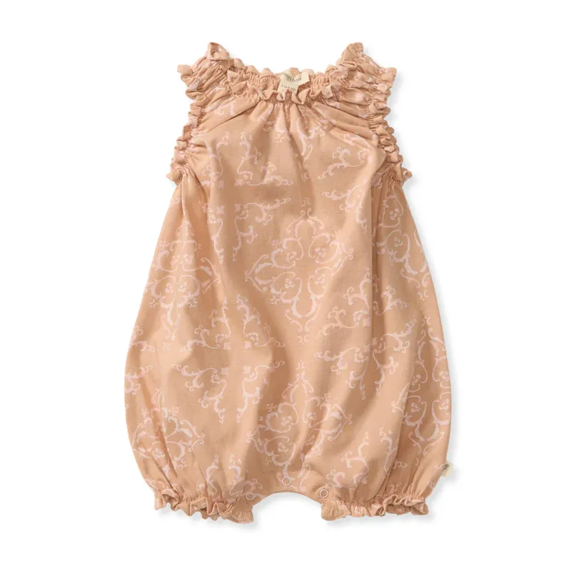 Croatian Tile Baby Girl Romper