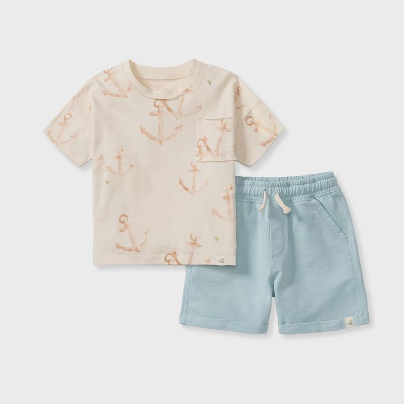 Anchors Boy Tee &amp; Shorts Set