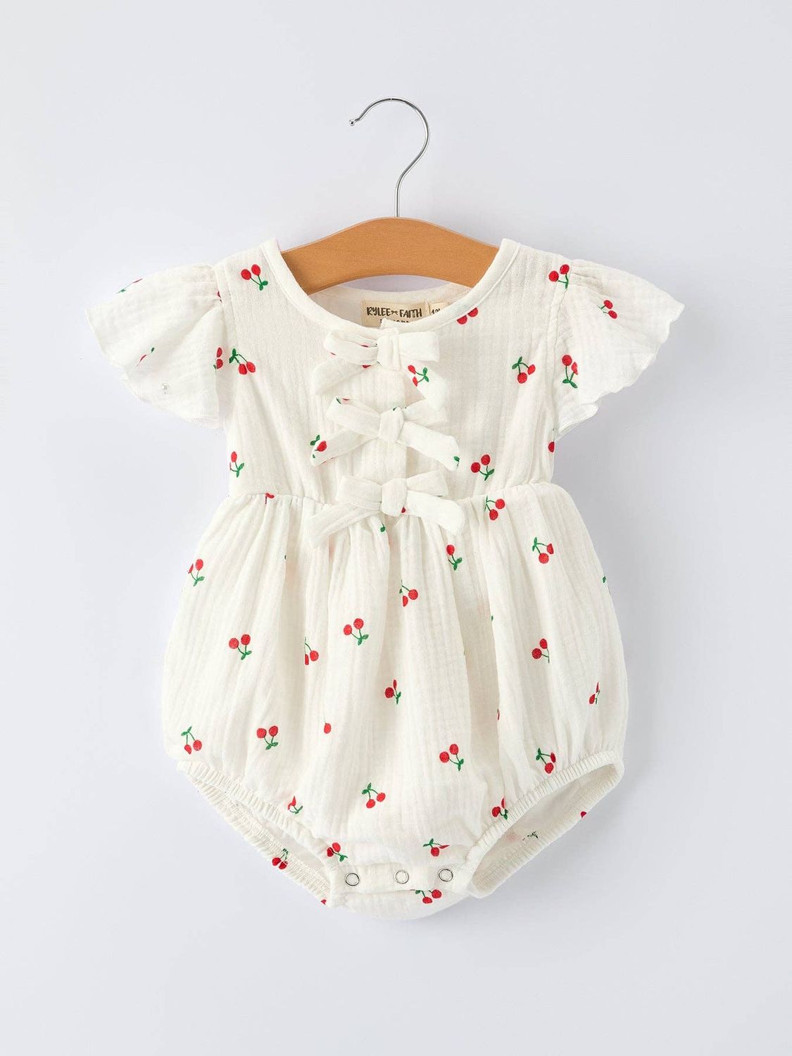 Spring Cherry Romper