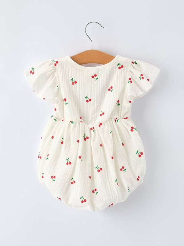 Spring Cherry Romper