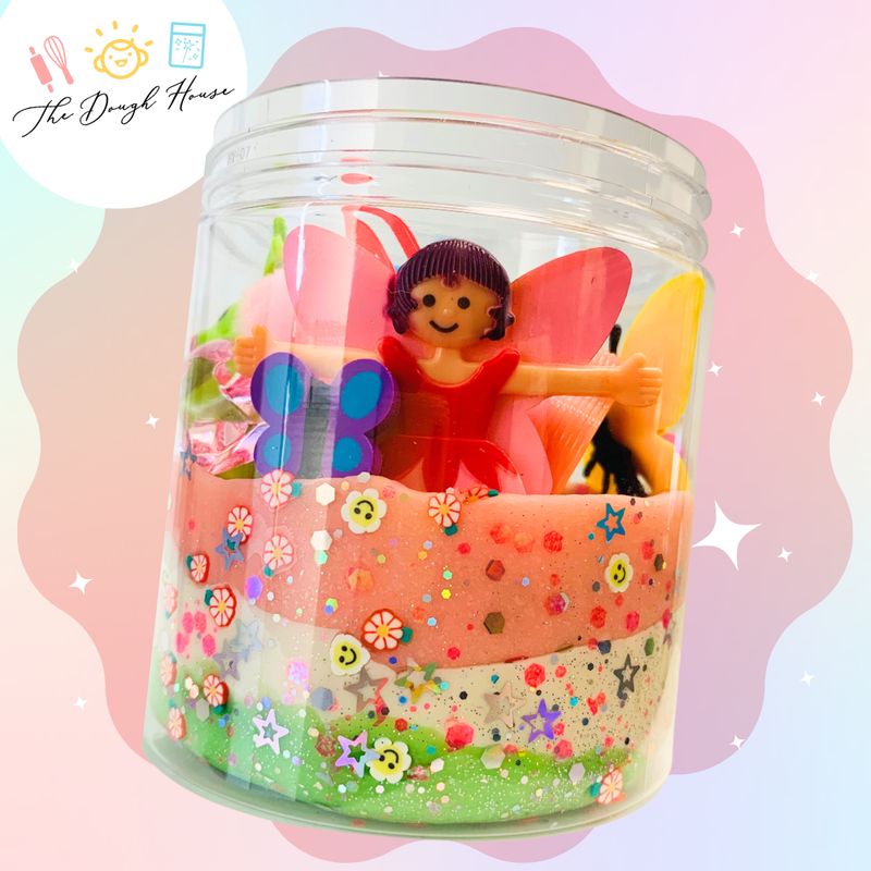 The Dough House - Super Size Girly Garden Magical Jars