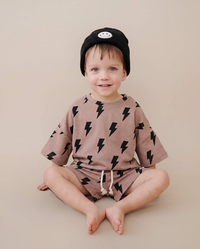 Shorts Set | Mocha Bolts