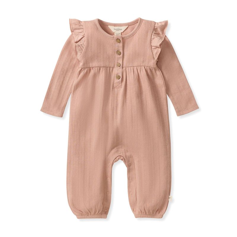 Ribbed Pointelle Jumpsuit