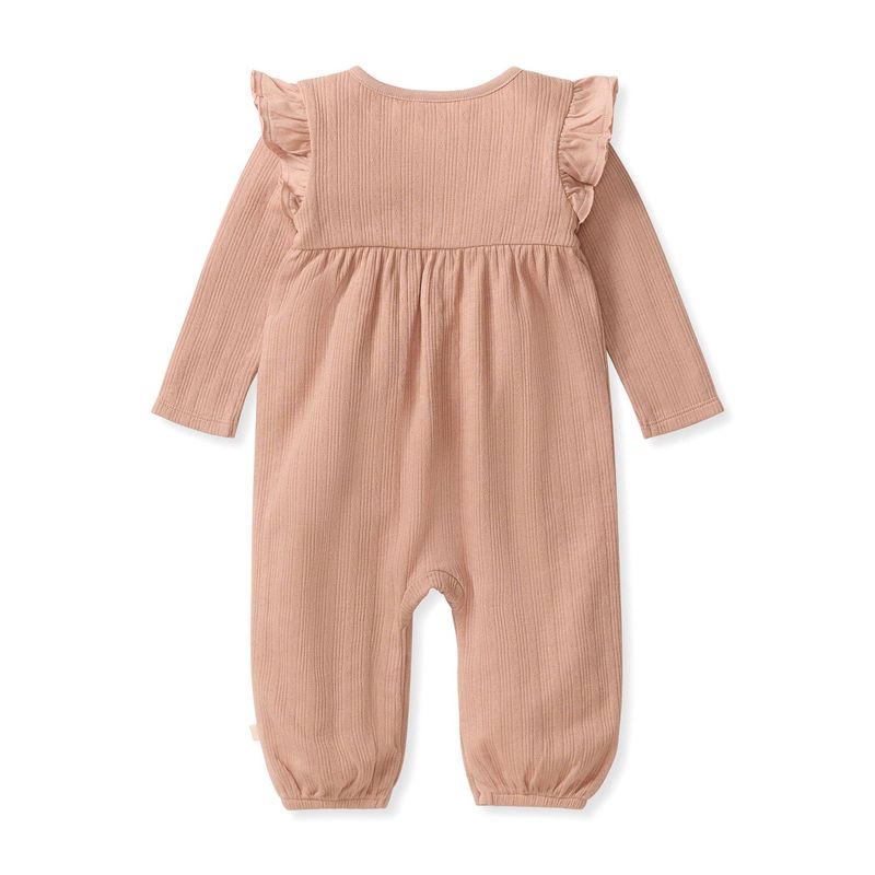 Ribbed Pointelle Jumpsuit