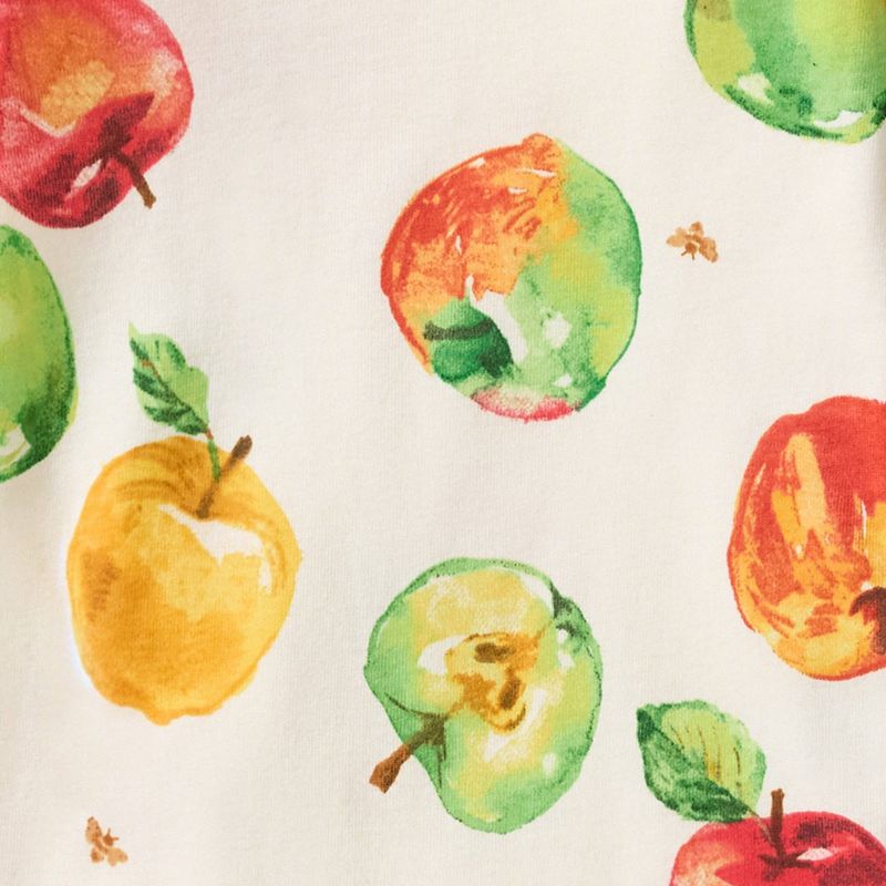 Apple Picking Organic Cotton Sleep &amp; Play Footed