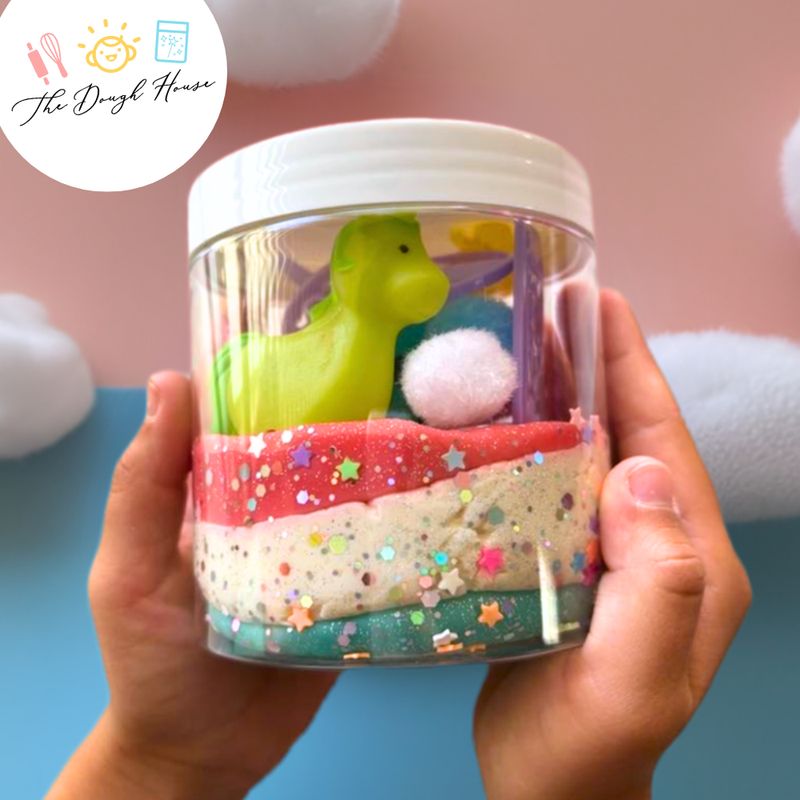 The Dough House - Super Size Unicorn Magical Jars