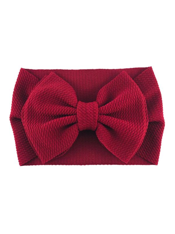 The BIG Bow, Wine Red