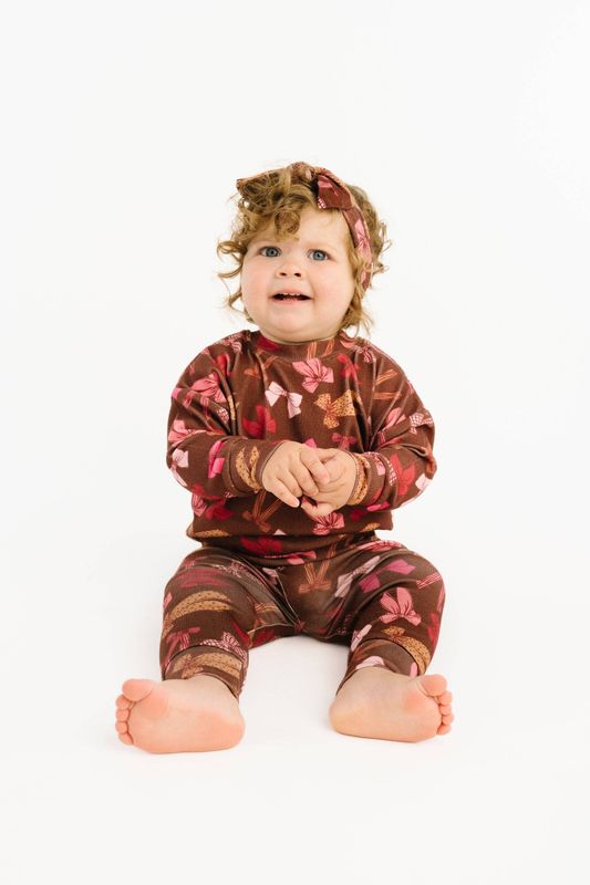 Little One Shop - Darling Bows Crewneck Set