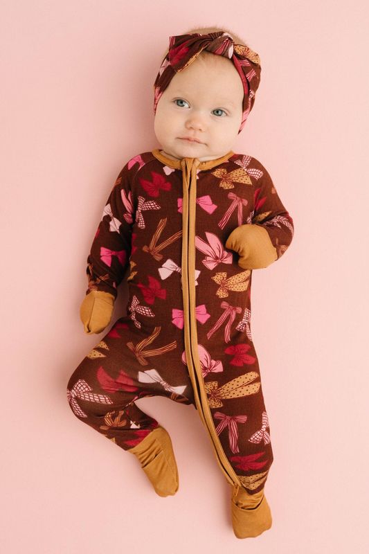 Little One Shop - Darling Bows Bamboo Sleeper