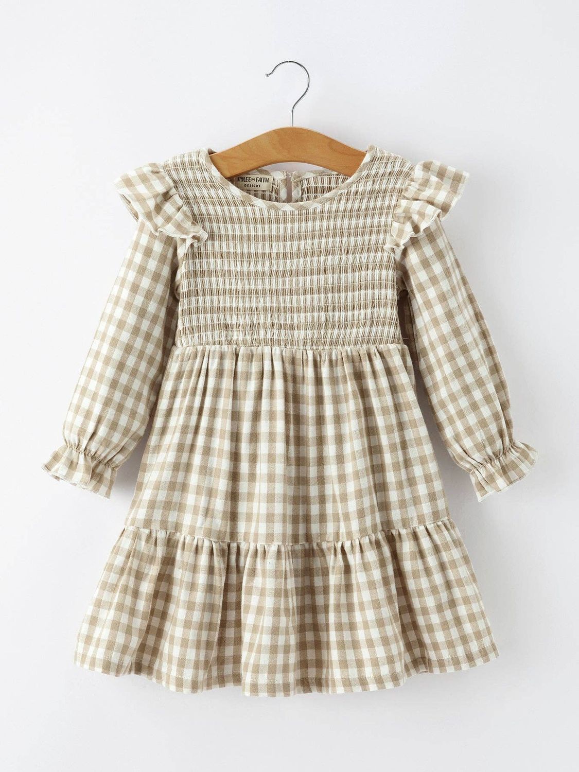 Rylee Faith Designs - Mommy &amp; Me Fall Plaid Dresses &amp; Baby Bubble, Size: 5