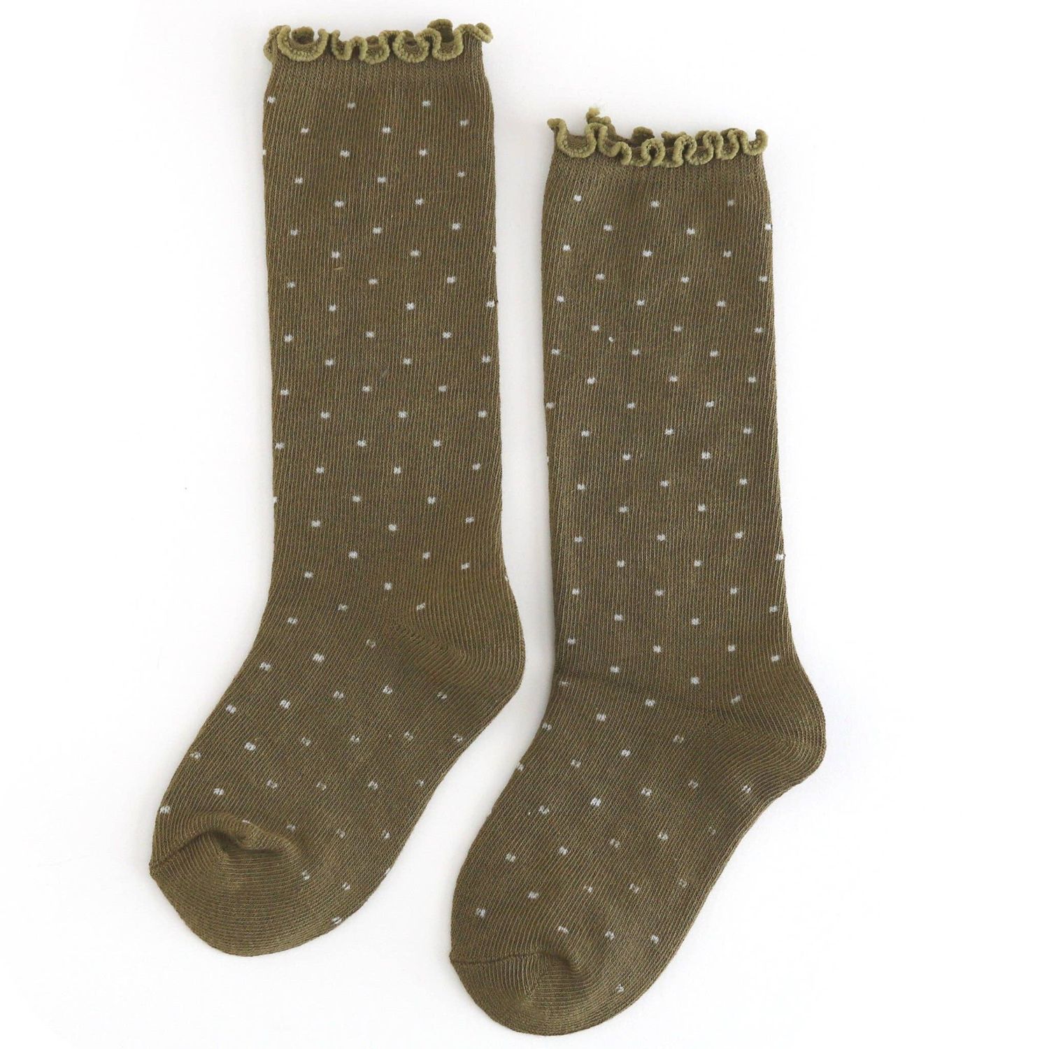 Little Stocking Co. - Dottie Knee Socks - Olive