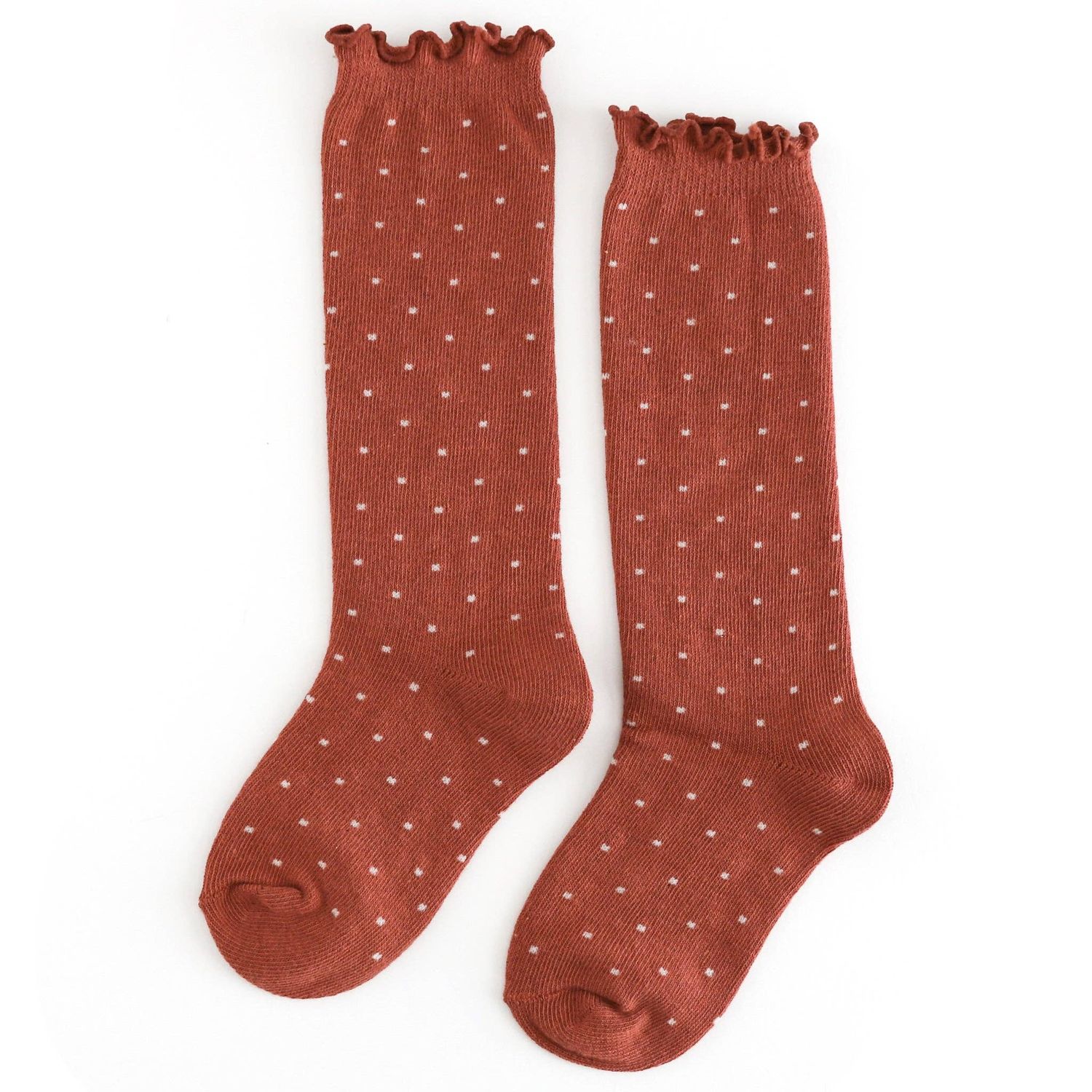 Little Stocking Co. - Dottie Knee Socks - Rust