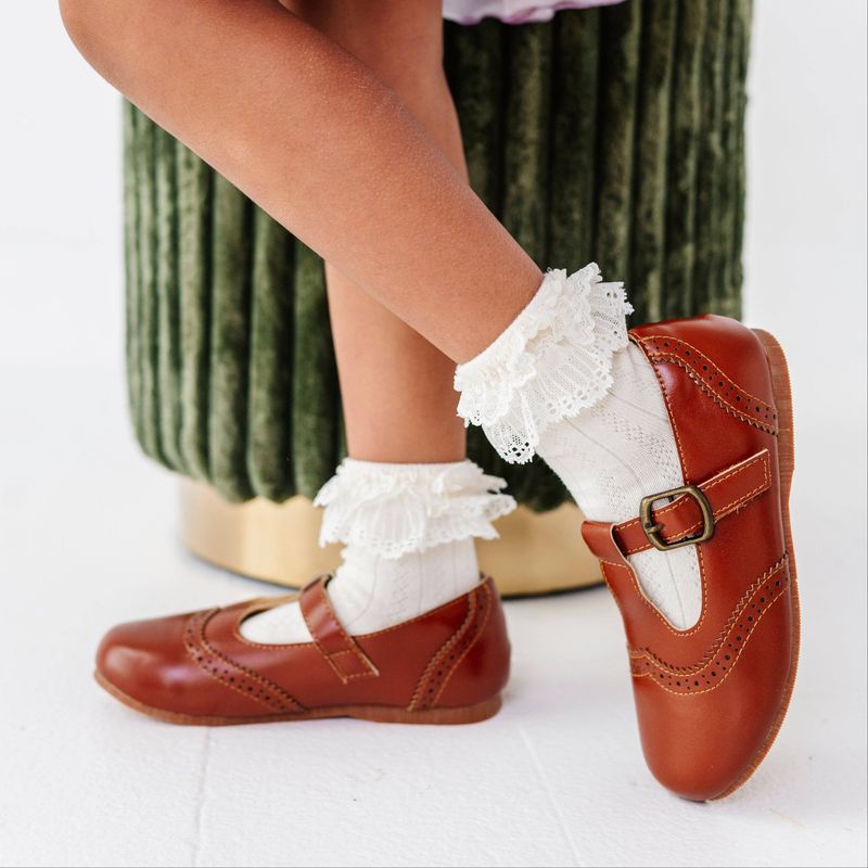 Little Stocking Co. - Lace Bobby Socks - Ivory