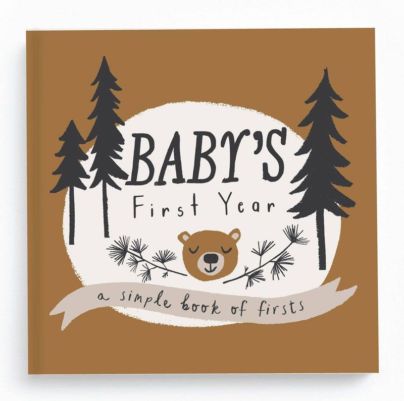 Little Camper First Year Baby Memory Book