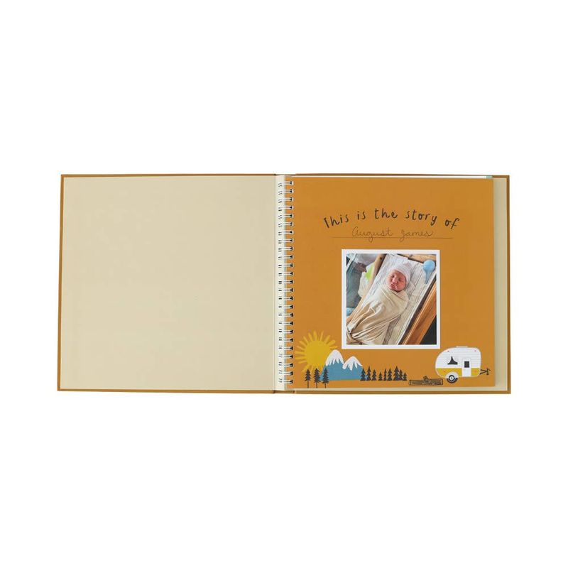 Little Camper First Year Baby Memory Book