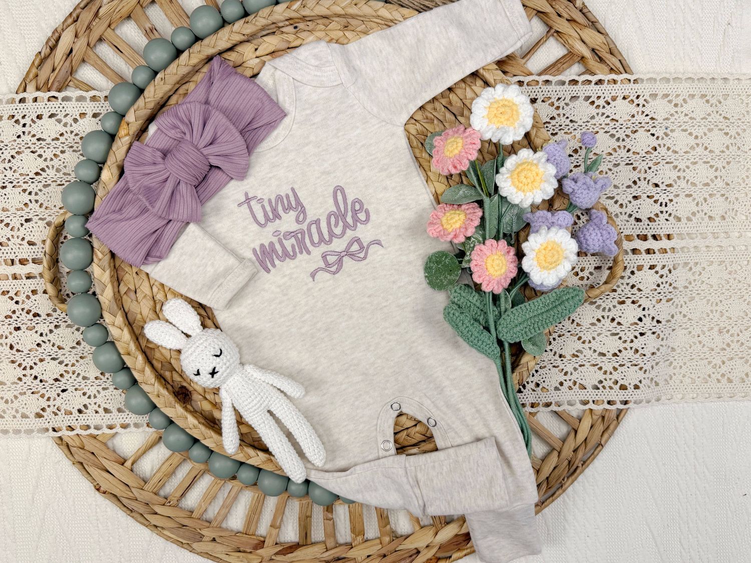 Tiny miracle newborn baby outfit | miracle baby outfit