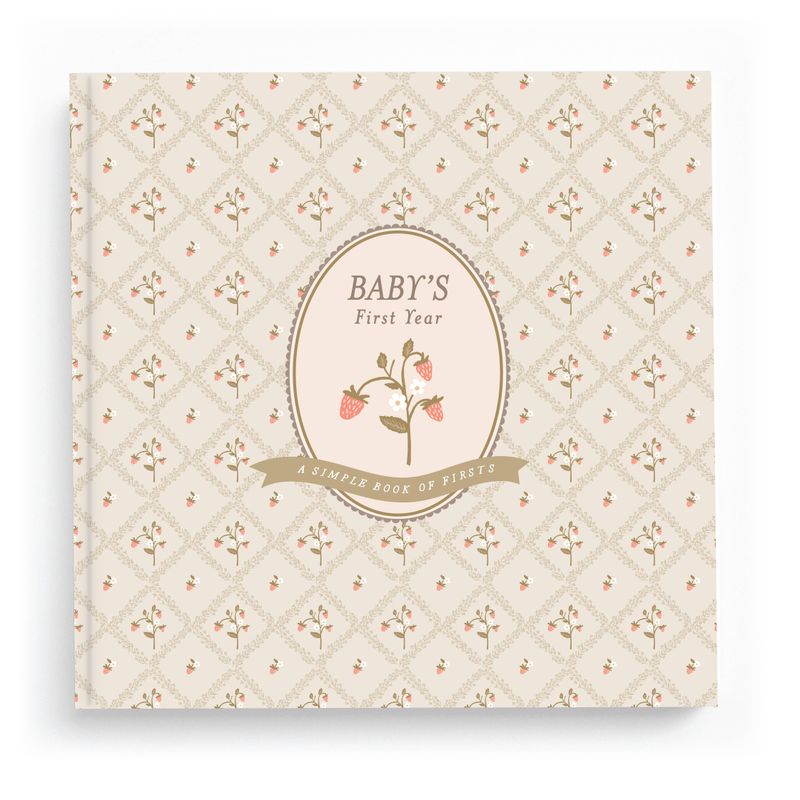 Cottage Garden First Year Baby Memory Book