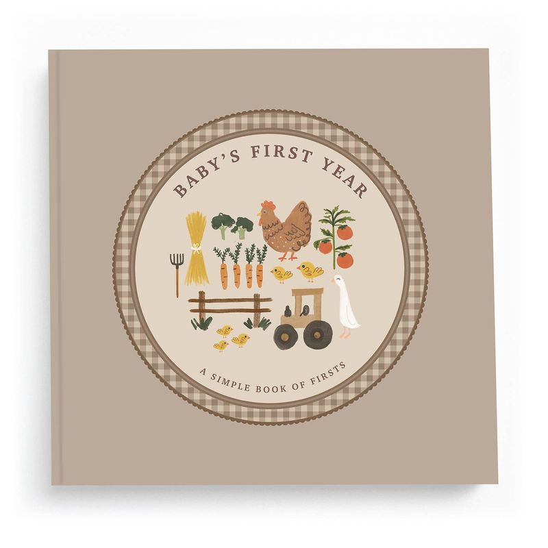 Little Farmer First Year Baby Memory Book