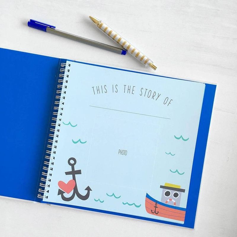 Little Captain First Year Baby Memory Book