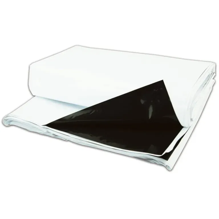 Black & White Poly 10'x100