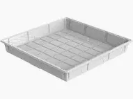 Flood Table 4x4 White