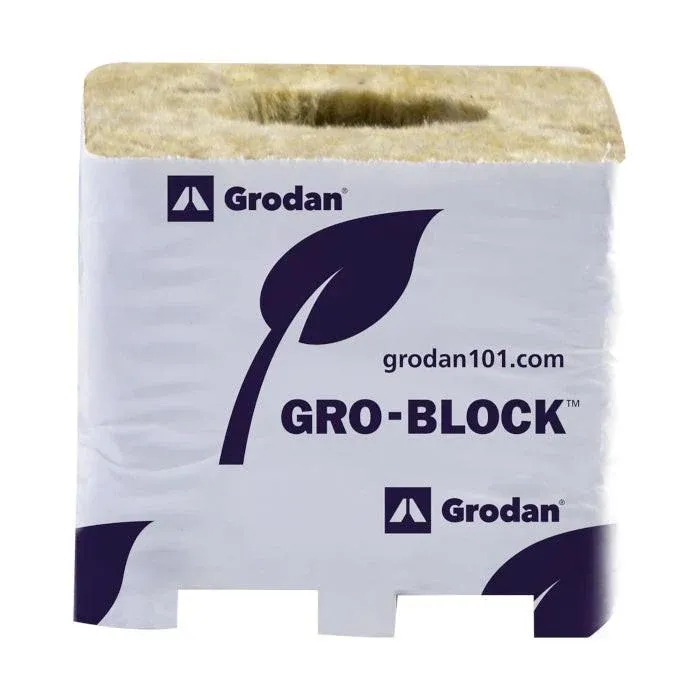 Gro Block 3''x3''x2.6'' w Hole
