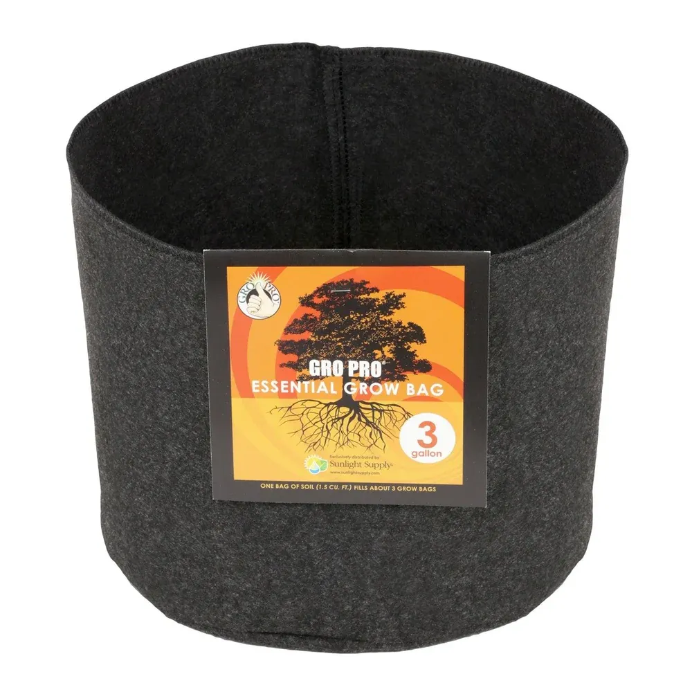 Gro Pro Fabric Pot 3 Gal