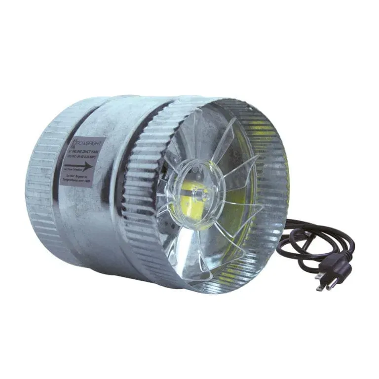 GrowBright 6" Inline Duct Fan