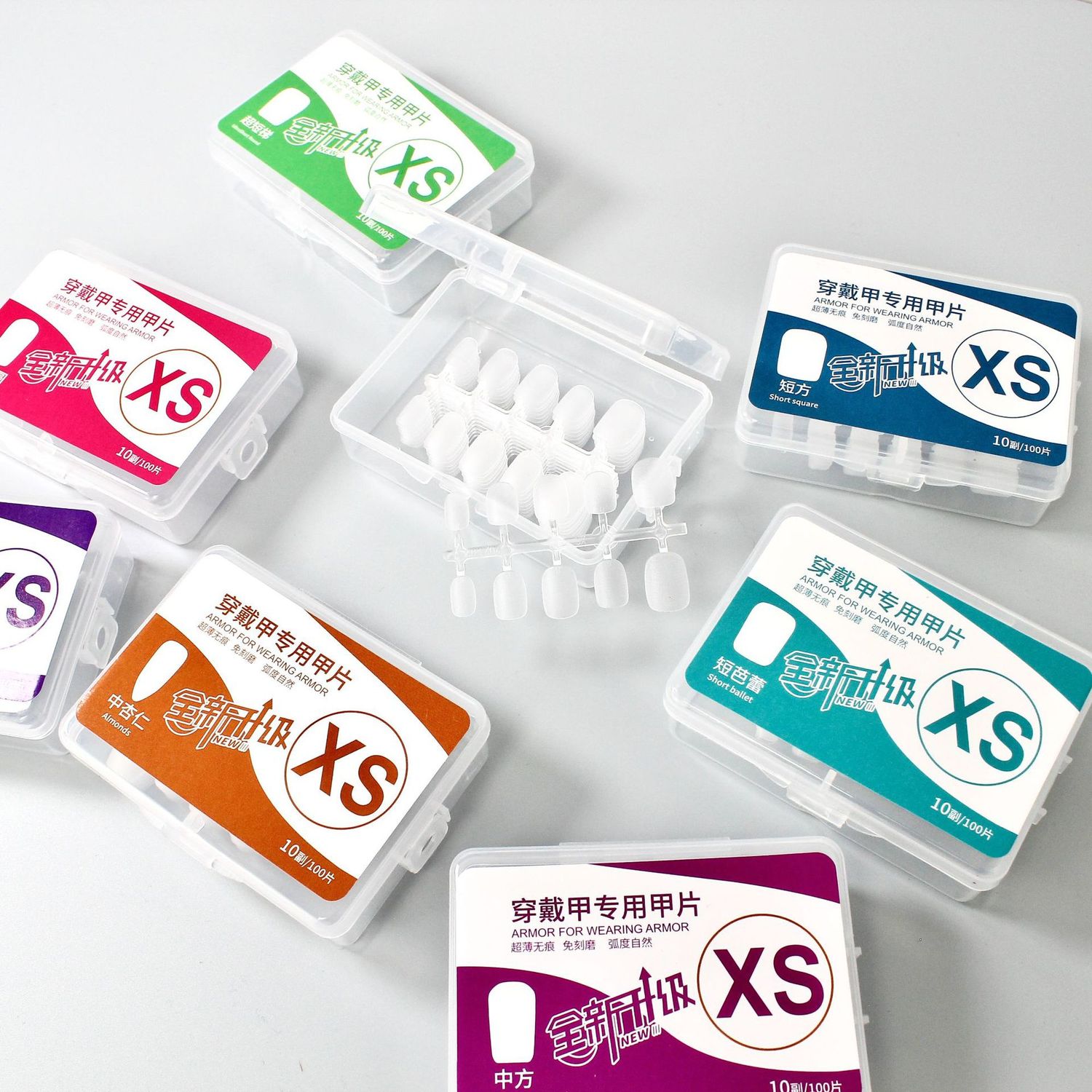 c27 JL 100pcs nail tips boxed